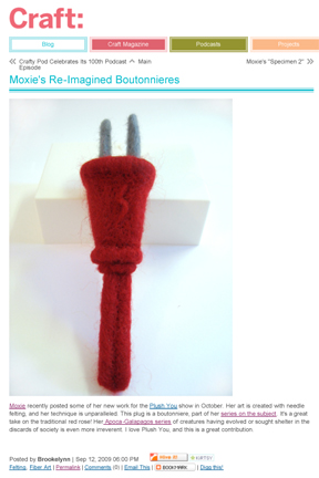 Craftzine.com blog _ Moxie's Re-Imagined Boutonnieres